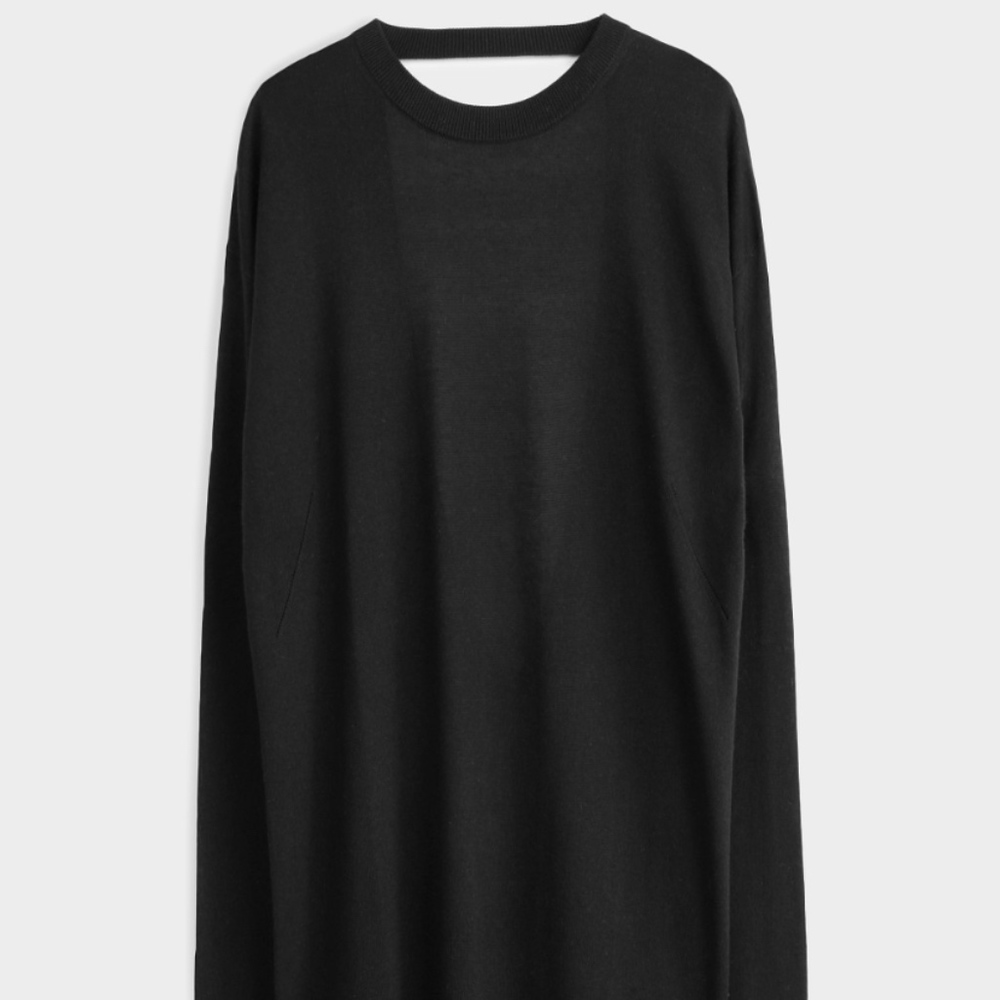 Open Back Sweater Dress - Picture 2 of 4